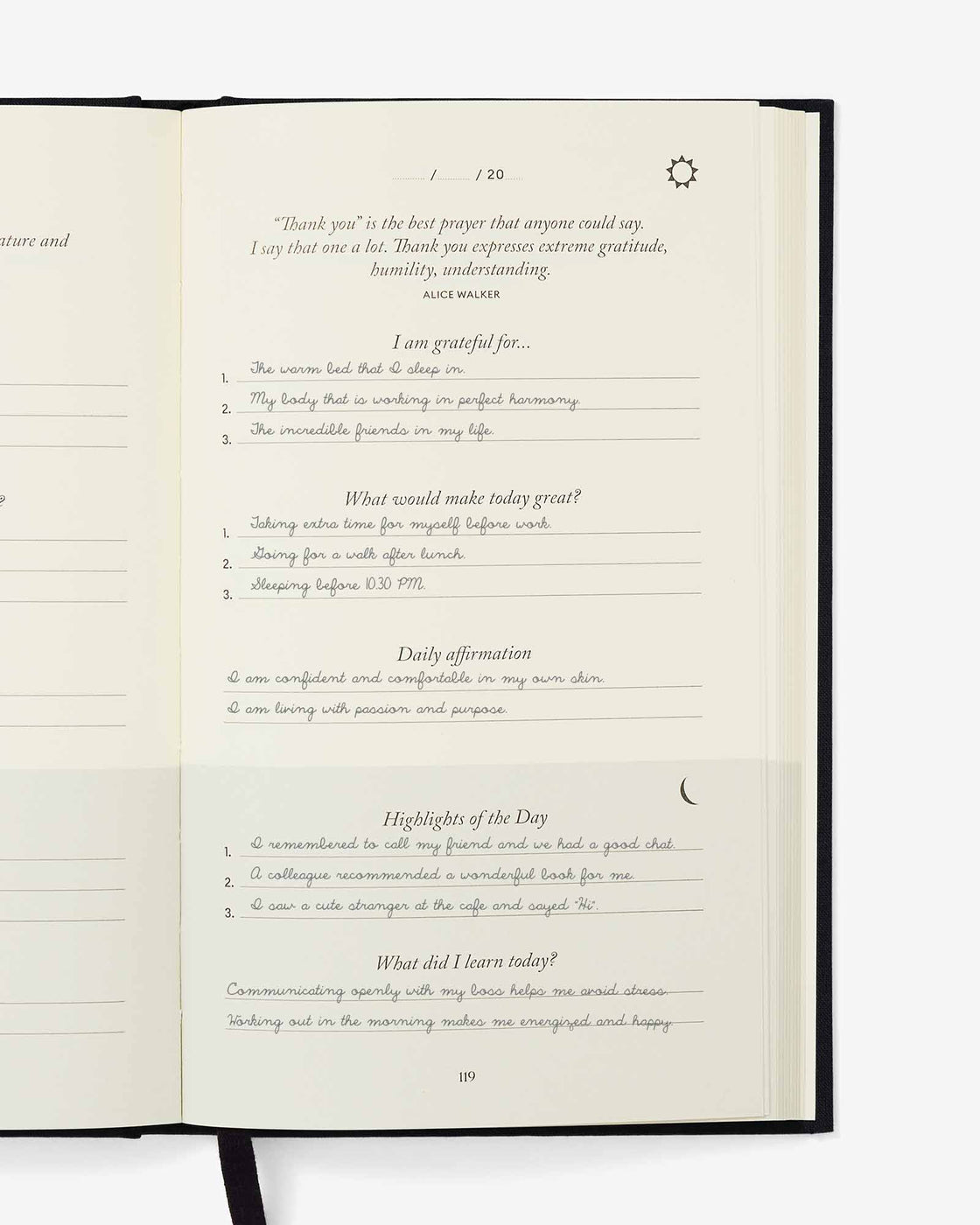 INTELLIGENT CHANGE | The Five Minute Journal