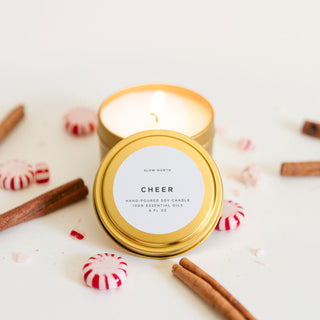 Slow North - Cheer Tin Candle