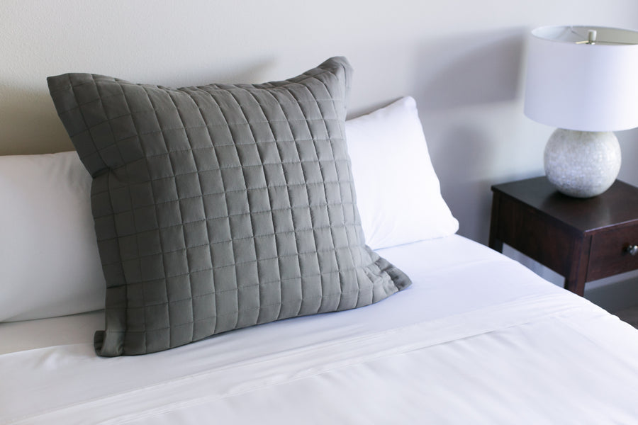 COMPHY | Quilted Euro Sham (Set of Two)