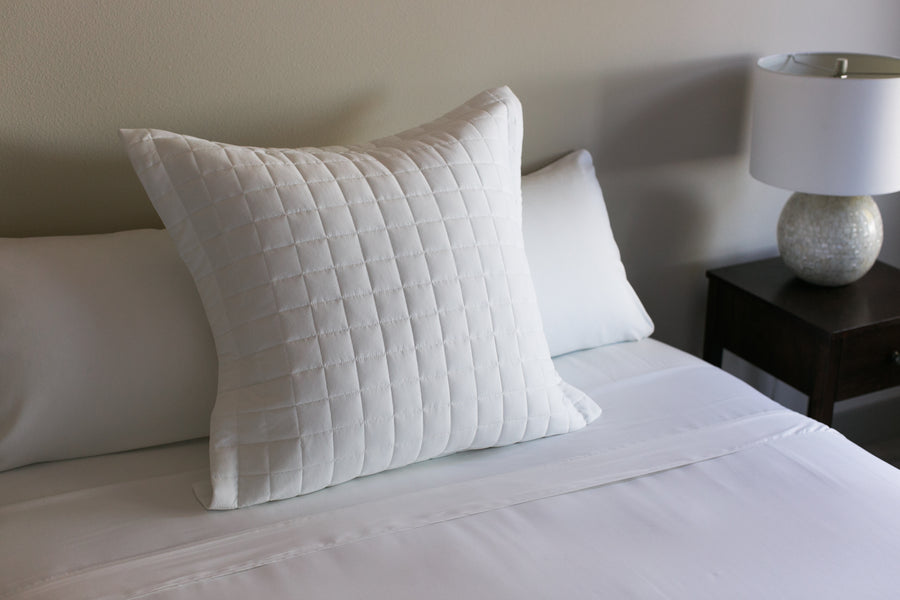 COMPHY | Quilted Euro Sham (Set of Two)