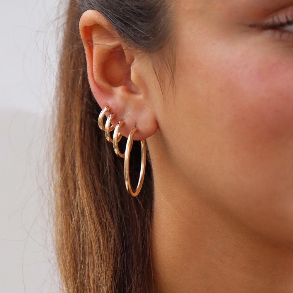 Token Classic Hoops | 14k Gold Fill