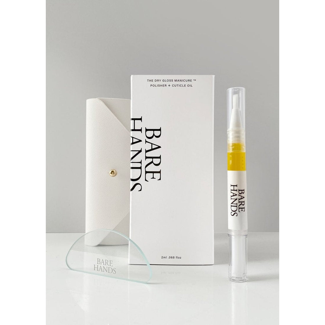 BARE HANDS | The Dry Gloss Manicure Kit