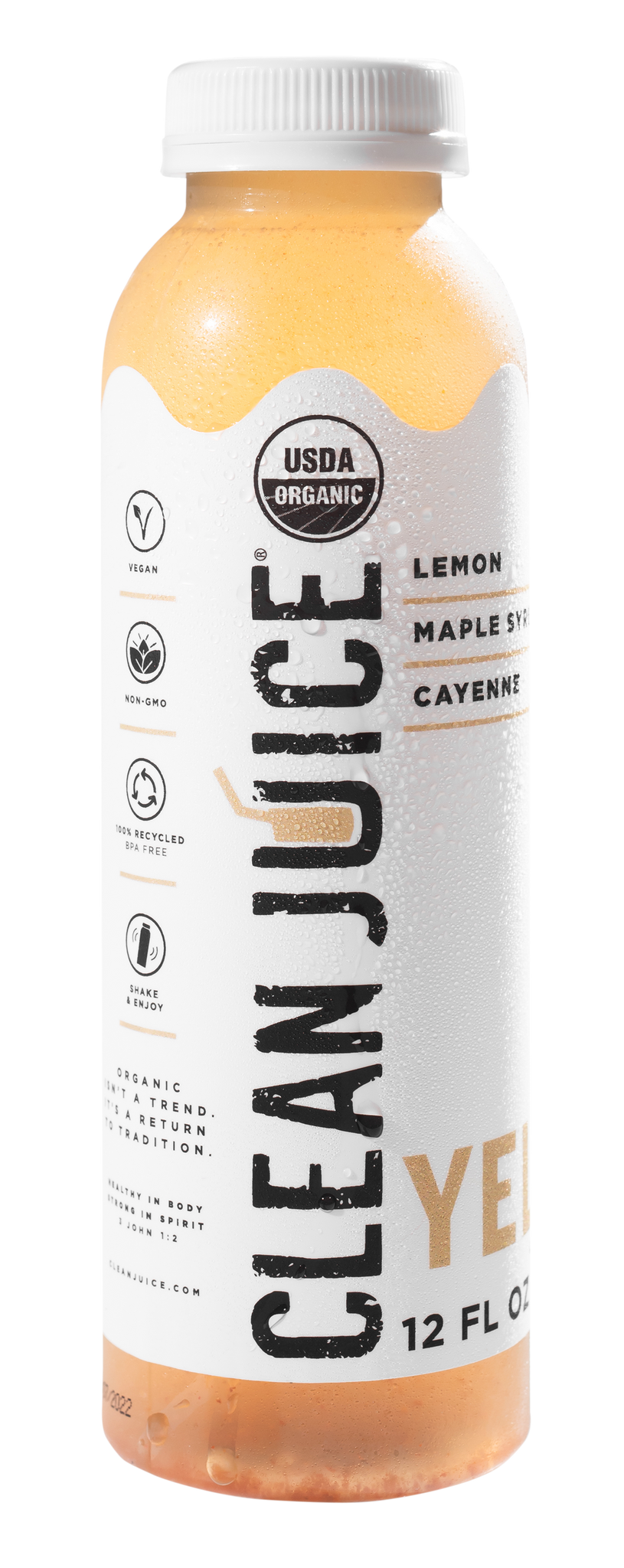 YELLOW Cold-Pressed Juice 12oz. | Clean Juice (In-Store Pickup Only!)
