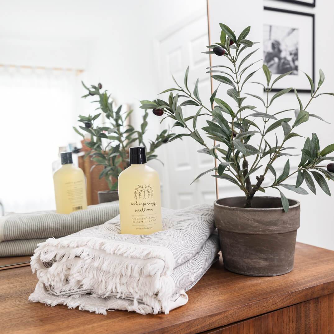 Whispering Willow Natural Lemongrass Body Wash