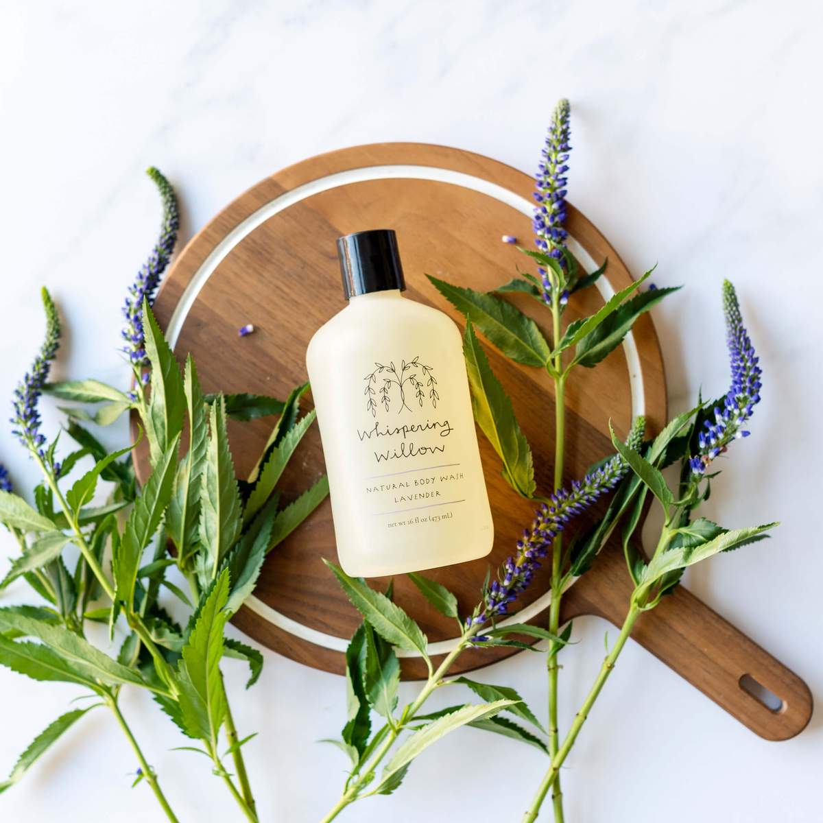 Whispering Willow Natural Lavender Body Wash