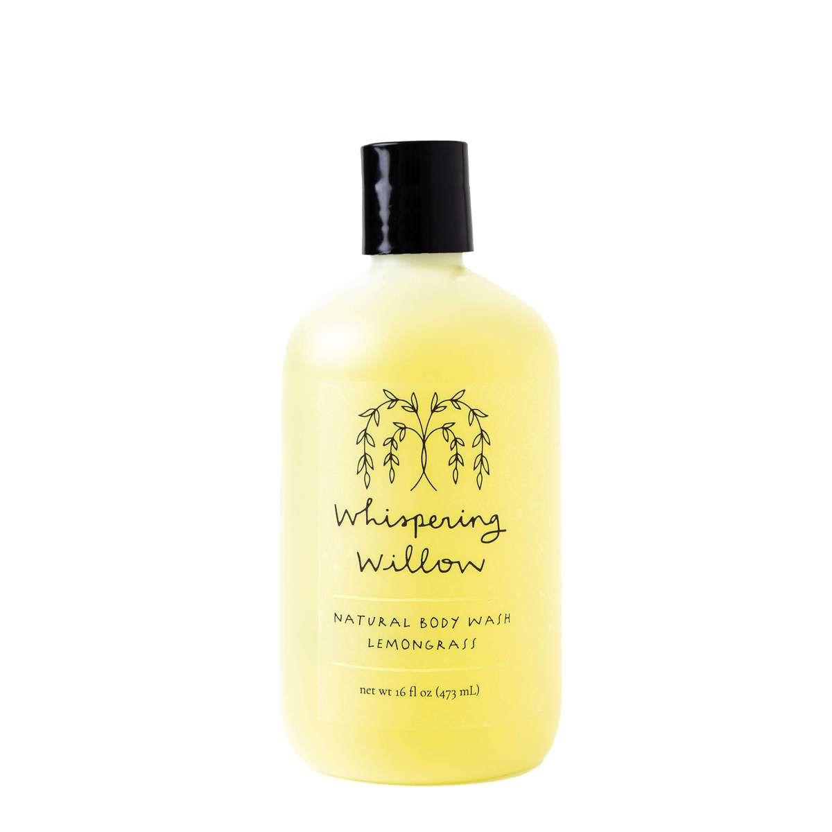 Whispering Willow Natural Lemongrass Body Wash