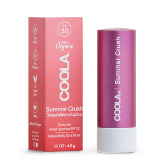 Mineral Liplux® Organic Tinted Lip Balm Sunscreen SPF 30 | COOLA