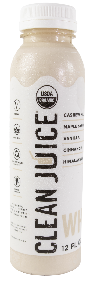 WHITE Cold-Pressed 12oz. Juice | Clean Juice (In-Store Pickup Only!)